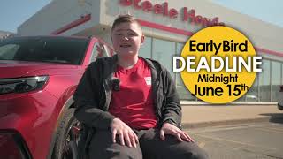 2023 Easter Seals NL Ambassador Steele Honda Early Bird Prize Video [upl. by Niowtna]