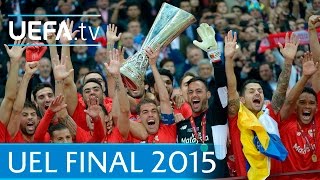 Sevilla v Dnipro 2015 UEFA Europa League final highlights [upl. by Ailesor]