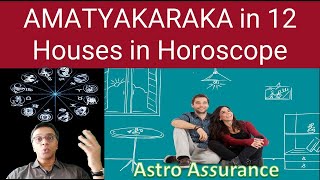 AMATYAKARAKA in 12 Houses in Horoscope [upl. by Allayne]