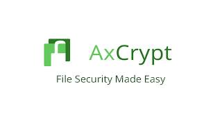 How to Use AxCrypt [upl. by Cirderf497]