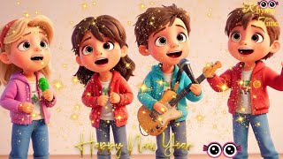 New Year Songs  New Year Rhymes for kids  RhymeTime nursery rhyme amp kids songs [upl. by Uolymme]