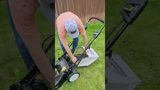 Testing Greenworks Pro 80V lawn mower Greenworks Pro 21 Inch 80V Self Propelled Cord [upl. by Nimaj]