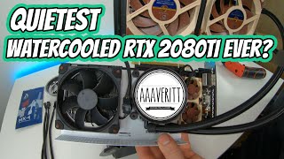 Water Cooled Zotac RTX 2080ti Triple Fan  NZXT Kraken G12 amp X62  Noctua Fans Galore [upl. by Amend946]