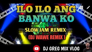 ILO ILO ANG BANWA KO SLOW JAM REMIX  DjWaweRemix DJ GREG MIX VLOG [upl. by Nnylasor]