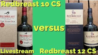 Redbreast 10 Cask Strength Batch 1 vs Redbreast 12 Cask Strength  Irish Whiskey  Friendly Mr Z [upl. by Ym]