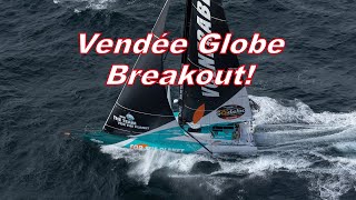 Vendée Globe Breakout Will Sam Goodchild on Vulnerable pull away from the pack [upl. by Atiuqahs]