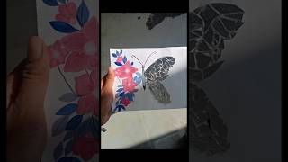 Dimaag gi baat Babu bhaiya 😅 DIY butterfly making Butter with broken mirrortrendingviral shorts [upl. by Eilime]