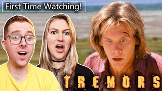 Tremors  First Time Watching  Movie REACTION [upl. by Nelyt]