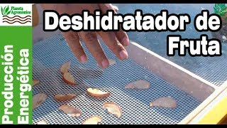 TECNOLOGÍA SOLAR 🌞 – 4  DESHIDRATADOR SOLAR de fruta 🍐🍊🍎 CASERO o artesanal [upl. by Zinn122]