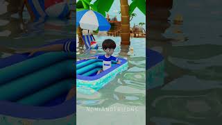 Why Won’t the Water Stay 🤔🌊🛁funny shorts [upl. by Norod]