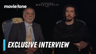 Megalopolis  Exclusive Interview  Francis Ford Coppola Adam Driver [upl. by Tterrej821]