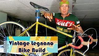 Vintage Legnano bike build [upl. by Eralc]