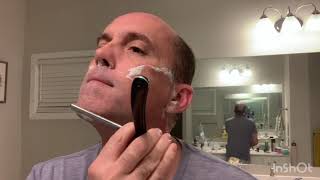 Straight Razor Shave Trying Out Two Razors [upl. by Ellerret]