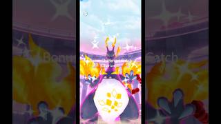 When I Got✨️Shiny Gigantamax Charizard in pokemongo [upl. by Suzann]