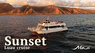 Maui Sunset Luau Dinner Cruise  Pride of Maui [upl. by Rasla]