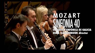 W A Mozart Symphony nº 40  Dima Slobodeniouk  Sinfónica de Galicia [upl. by Kernan]