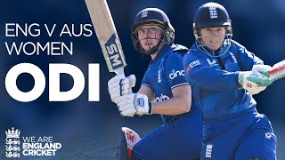 Dramatic Run Chase  England Women v Australia ODI [upl. by Eihpos]