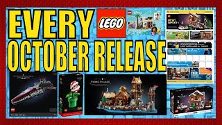 EVERY LEGO Set RELEASING OCTOBER  PROMO CALENDAR [upl. by Zaid186]