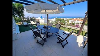 Esentepe Panorama Seaview Garden Apartment 3 Bed [upl. by Netfa]