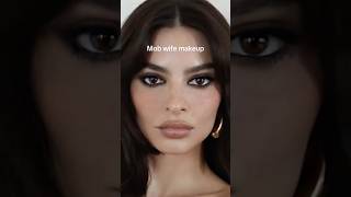 mob wife makeup makeuptutorial [upl. by Nauquf]