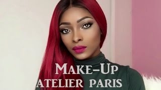 Ma routine teint avec les produits ¨Makeup Atelier Paris¨ [upl. by Namso]