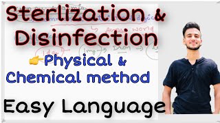 Sterilization and Disinfection microbiology Physical method of sterilization Sterlisation [upl. by Gussie275]