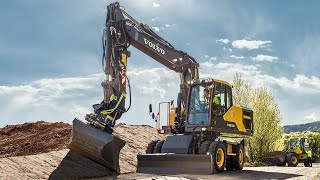 Volvo Wheeled Excavators Eseries  Operating instructions  Know your machine – 410 [upl. by Ravilob]