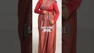 Saree School  Lesson 7  Student Assignment  How to drape a saree perfectly  shorts [upl. by Ymmas649]