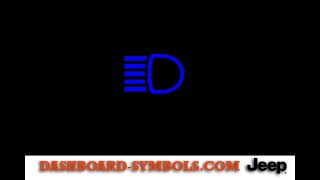 Jeep High Beam Indicator Light  Jeep  Blue Warning Lights  Dashboard Symbols  Meaning [upl. by Codie892]