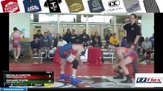 Mat 3 114 Nicholas Kunstek Pennsylvania Blue Vs Giovanni Scafidi New Jersey Red [upl. by Aened]