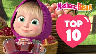 Masha and the Bear 2024 🔝 TOP 10 🎬 Best Old Episodes 🌟🔙 Best episodes cartoon collection [upl. by Zoara703]