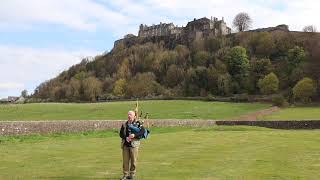 Piping 100 Challenge 2023 Day 1 The Crags of Stirling under the Crags of Stirling [upl. by Esidarap]