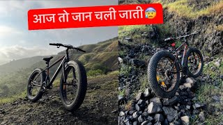 Fat Bike OffRoad gone extremely wrong  Crazy Fat Bike Offroad  Waltx dune 1 [upl. by Kilk]