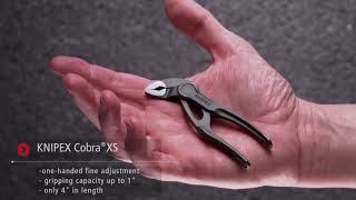 87 00 100 KNIPEX Cobra® XS  Product Video [upl. by Joshuah]