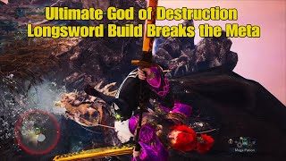 Ultimate God of Destruction Longsword build breaks the Meta for Monster Hunter World Iceborne [upl. by Nomae824]