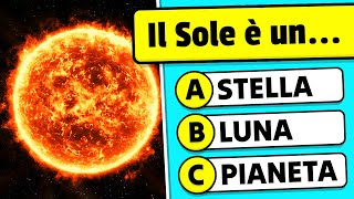 QUANTO sei INTELLIGENTE 🧠🌍📚 QUIZ di CULTURA GENERALE [upl. by Bob]