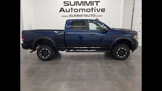 2022 RAM 2500 POWER WAGON LEVEL 1 PATRIOT BLUE HEATED SEATS OHIO TRUCK 4K WALKAROUND 14153Z SOLD [upl. by Necyla]