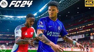 FC 24  Arsenal Vs Chelsea  Ft SanchoSterling  Premier League 2425 Full Match  4K HDR [upl. by Trebornhoj]