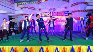 Vamsi School Annual day 2020 Boys Dance [upl. by Hanfurd]