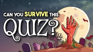 General Knowledge Quiz  50 Spooky Questions [upl. by Riggs]