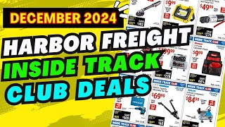 Harbor Freight Inside Track Club Deals for December 2024 Christmas Edition [upl. by Knarf601]