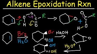 Alkene Epoxidation Reaction Mechanism  Peroxy Acid MCPBA [upl. by Ayat358]