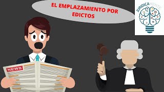 EL EMPLAZAMIENTO POR EDICTOS [upl. by Pren]