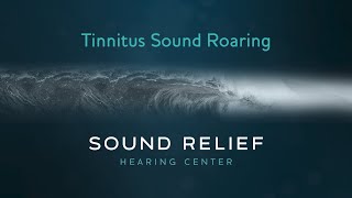 Tinnitus Roaring Tone What Does Tinnitus Sound Like  Sound Relief Tinnitus amp Hearing Center [upl. by Aecila175]