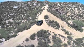 M1009 CUCV Hill Climb  Sugarloaf Mountain AZ [upl. by Okimuk]