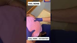 TAIL BONE  Chiropractic Treatment in Delhi  Dr Varun  Call  9313047251 doctor delhi noida [upl. by Dlanar]