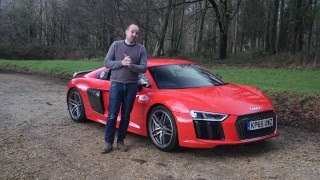 Audi R8 V10 Plus 2016 review  TELEGRAPH CARS [upl. by Sherourd439]