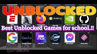 best unblocked games for school  2024  ⚠️ [upl. by Bianka]