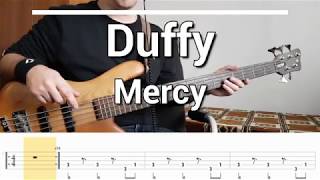 Duffy  Mercy Bass Cover TABS [upl. by Fanny]