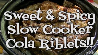 Sweet amp Spicy Cola Riblets Perfect for Super Bowl Noreens Kitchen [upl. by Del149]